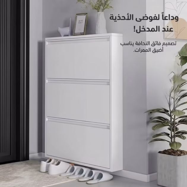 منظم الأحذية العصري - Meuble à Chaussures Extra Slim